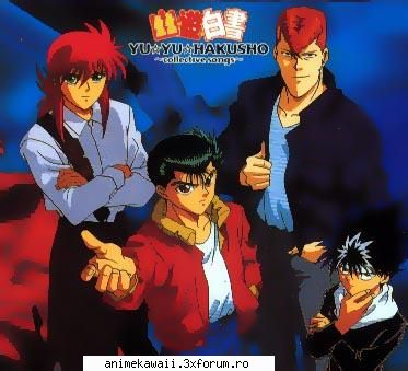 yuyu hakusho collective songs, un alt cd ... yuyu hakusho lyrics