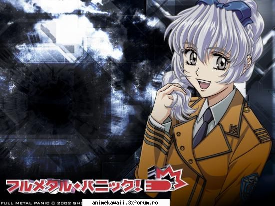 personaj potriveste din full metal panic mie ...... cred tessa