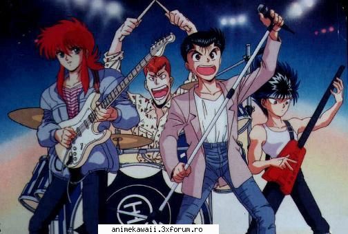 yuyu hakusho lyrics yusuke song) yuuki hikari kono tarekomeru kumo kechirasu saa jaaku tobari Sad Tenshi
